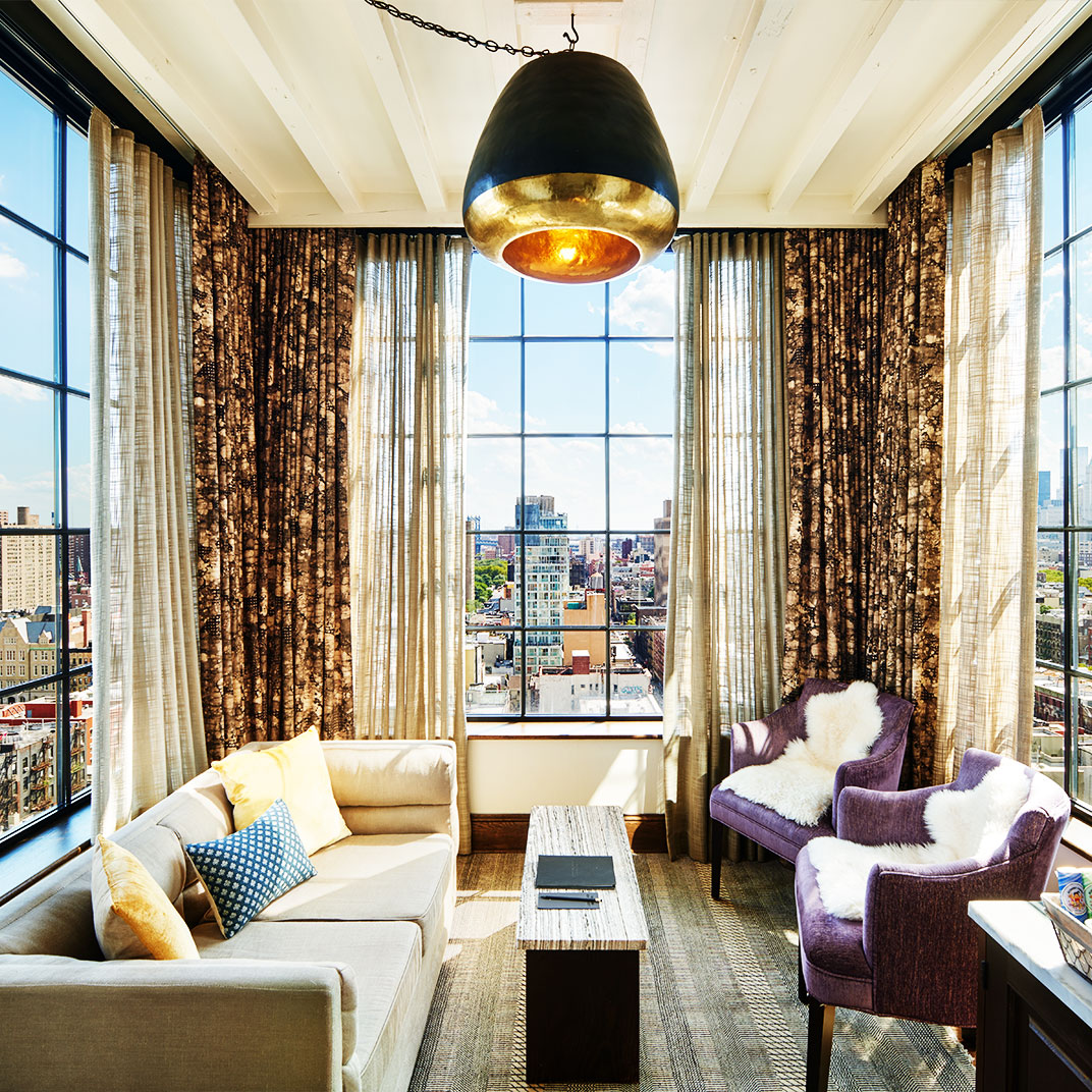 Skybox Loft at Ludlow Hotel: Spacious NYC Accommodation with Stunning City&nbsp;Views